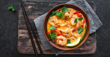 Photo de la recette : Recette soupe aux crevettes