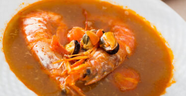 Photo de la recette : Recette soupe e poisson à la bretonne