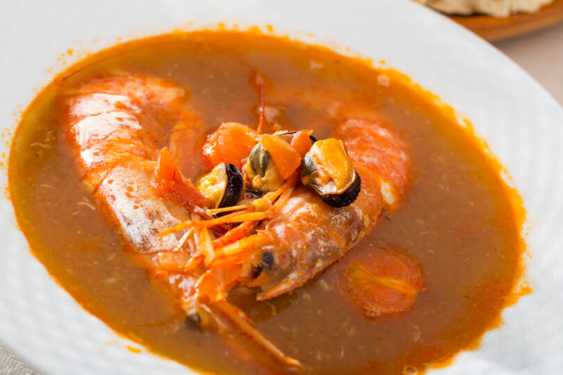 Photo de la recette : Recette soupe e poisson à la bretonne