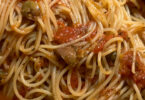 Photo de la recette : Recette spaghetti putanesca frais