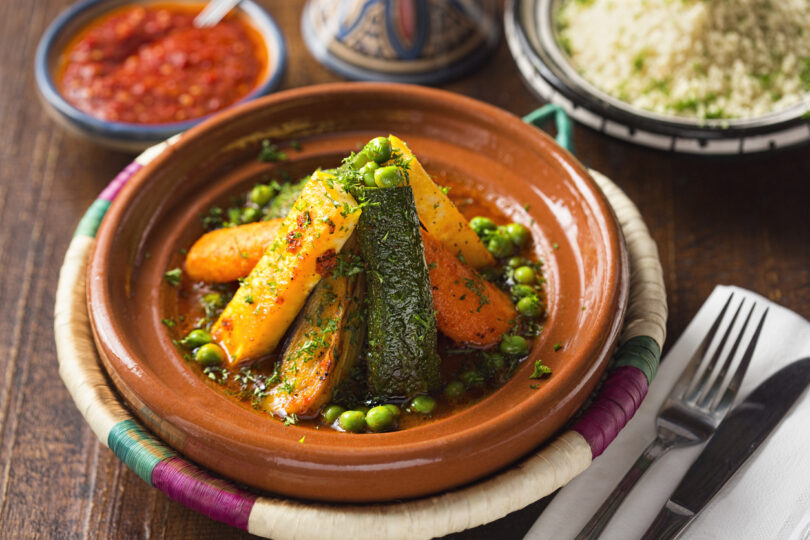 Photo de la recette : Recette de la tajine de légumes marocaine