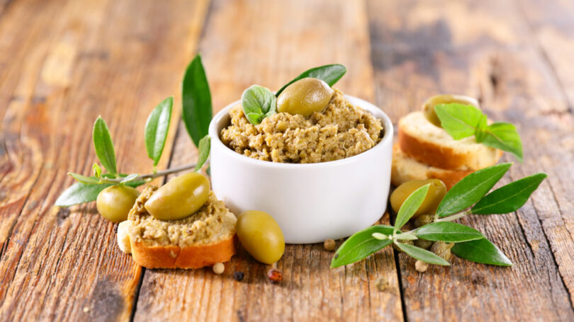 Photo de la recette : Recette de la tapenade aux olives vertes