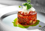 Photo de la recette : Recette tartare de poivrons et tomates