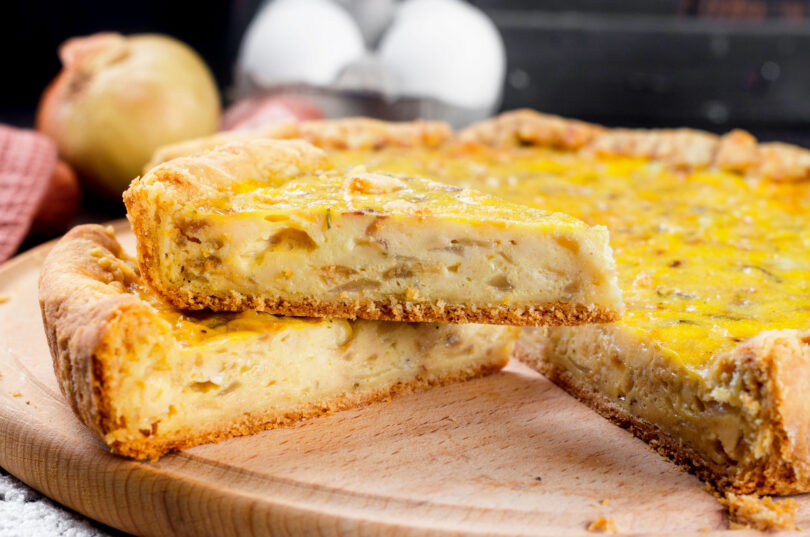 Photo de la recette : Recette tarte à l'oignon maison