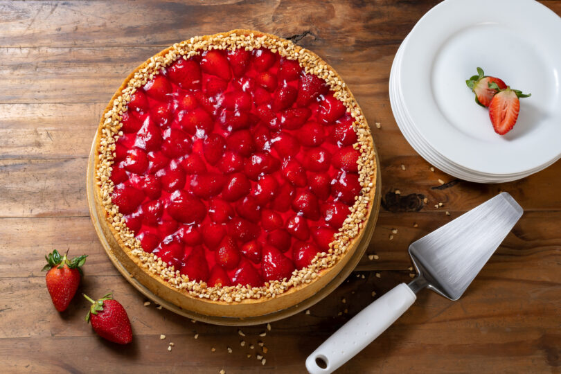 Photo de la recette : Recette tarte aux fraises de mamie
