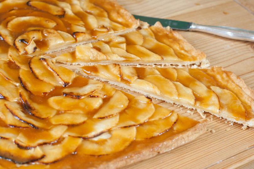 Photo de la recette : Recette tarte fine aux pommes