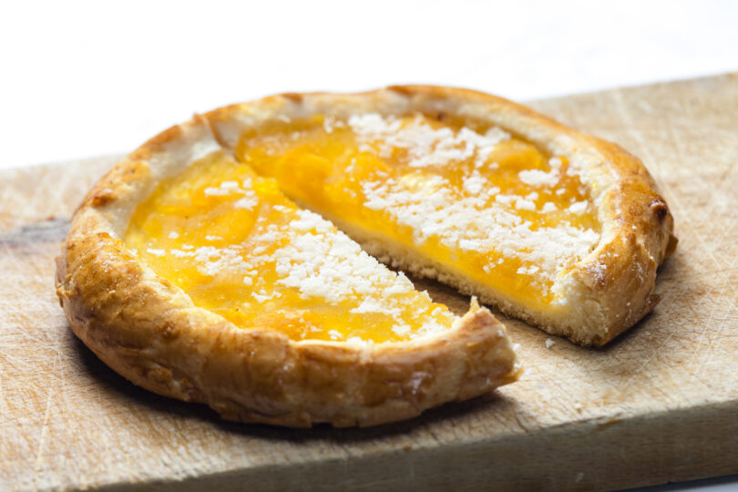 Photo de la recette : Recette tarte tchèque traditionnelle fourrée à la confiture d'abricots