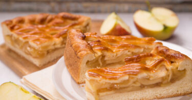 Photo de la recette : Recette tourte aux pommes