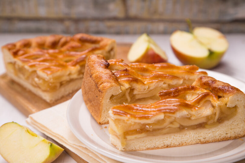 Photo de la recette : Recette tourte aux pommes