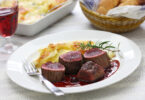 Photo de la recette : Recette de venison steak à la sauce Cumberland