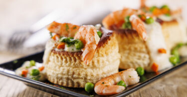 Photo de la recette : Recette vol au vent aux fruits de mer